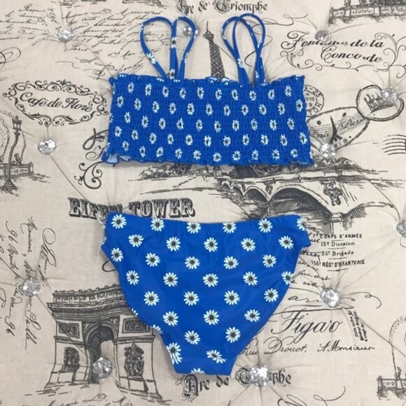 NWOT Tucker + Tate Smocked Two-Piece Swimsuit - Picture 7 of 8